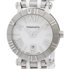 Tiffany & Co. Atlas White Ceramic Steel Ladies Watch — TZ13001111A20A00A