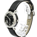 Tiffany & Co. Atlas Black Ceramic & Steel Quartz Watch — TZ13001111A10A41A
