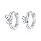 925 Sterling Silver Plated Platinum Earrings for Women