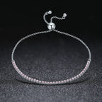 925 Sterling Silver Bracelet 27cm for Women