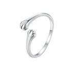 925 Sterling Silver Oxidized 1.6mm Ring