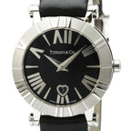 Tiffany & Co. Atlas Black Ceramic & Steel Quartz Watch — TZ13001111A10A41A