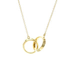 Tiffany & Co. Atlas X Necklace — Bold Roman Numerals, Pure Gold