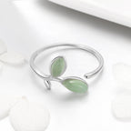 925 Sterling Silver Ring for Women - 0.1cm Width, 1.3cm Height