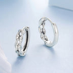 925 Sterling Silver Earrings for Women with Oxidized Finish