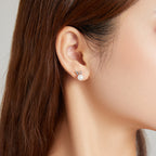 925 Sterling Silver Earrings with Quality Shell Pearl