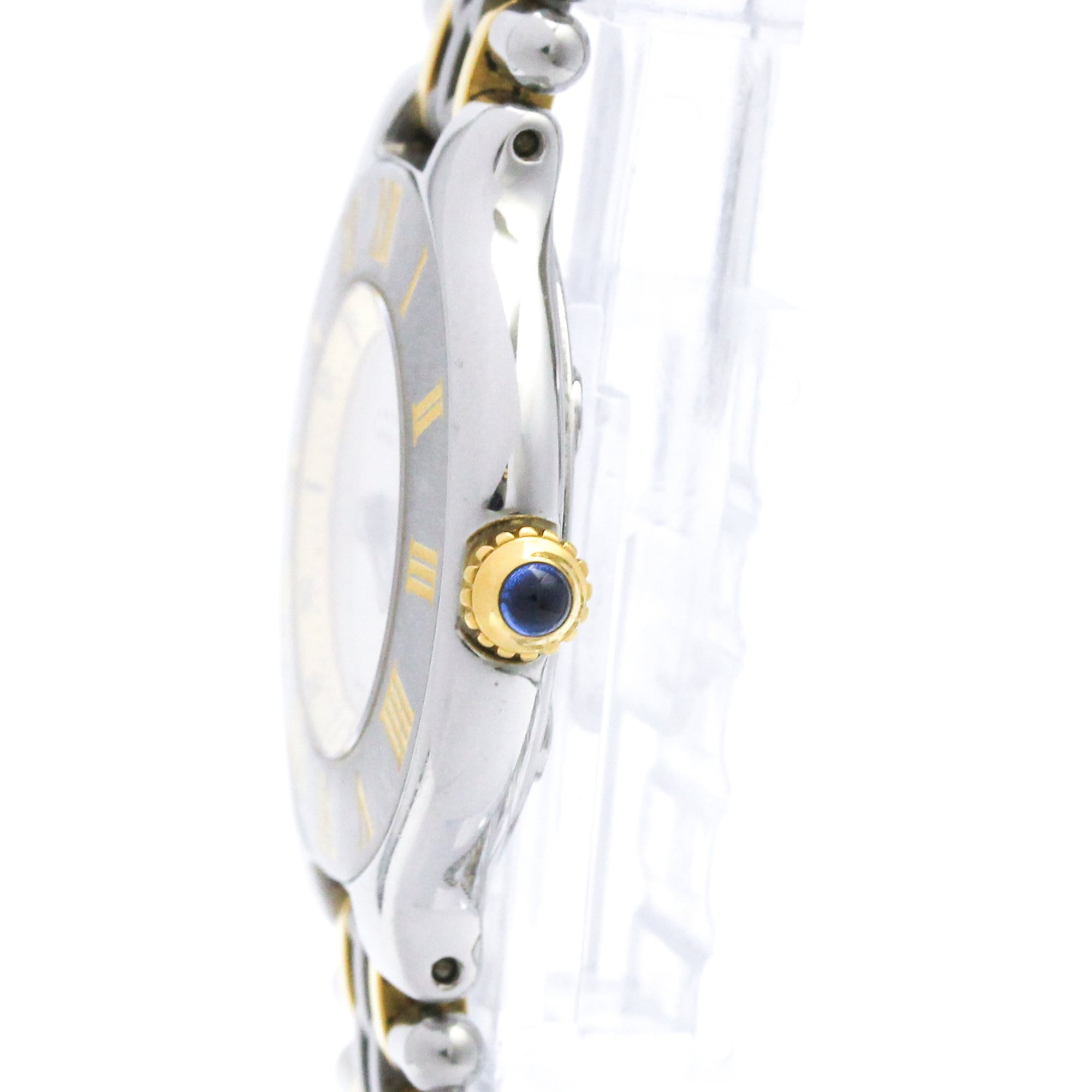Cartier Must 21 Gold Plated Steel Quartz Ladies Watch — W10073F4