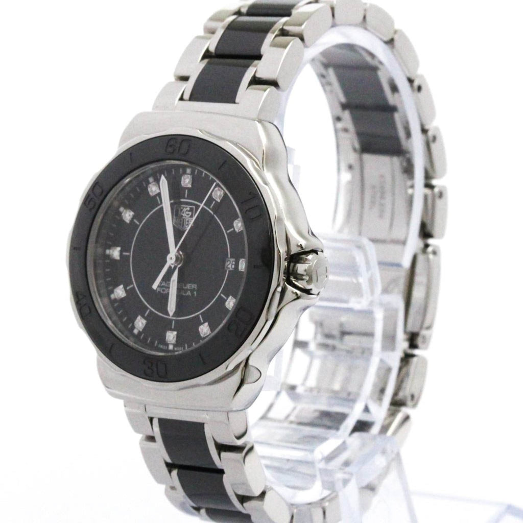 TAG Heuer Formula 1 Quartz Diamond Ceramic Steel Ladies Watch — WAH1314.BA0867