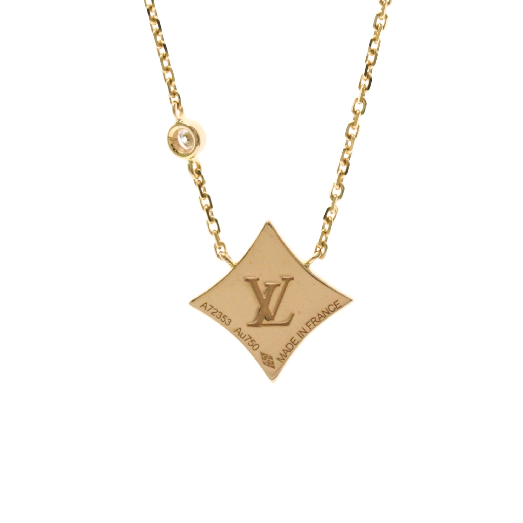 Louis Vuitton Star Blossom Necklace — Diamond, Pearl, and Petal