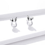 925 Sterling Silver Earrings with Quality Shell Pearl