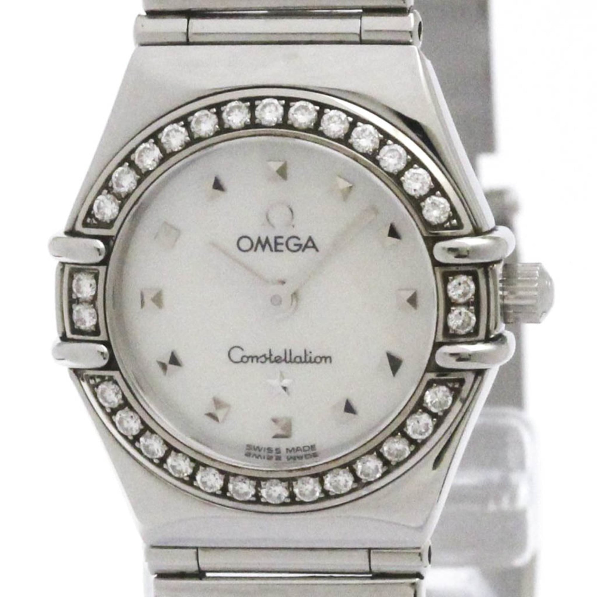 Omega Constellation My Choice Diamond MOP Dial Watch — O146571