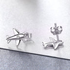 925 Sterling Silver Earrings with Pavé Setting CZ for Women