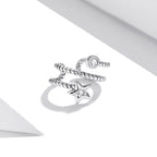 925 Sterling Silver Oxidized Silver Pavé Setting CZ Earrings