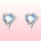 925 Sterling Silver Moonstone Earrings for Women
