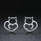 925 Sterling Silver Oxidized Earrings