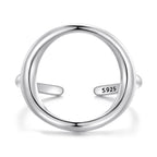 925 Sterling Silver Oxidized 1.8mm Wide Ring