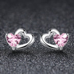 925 Sterling Silver Earrings with Pavé Setting CZ for Women