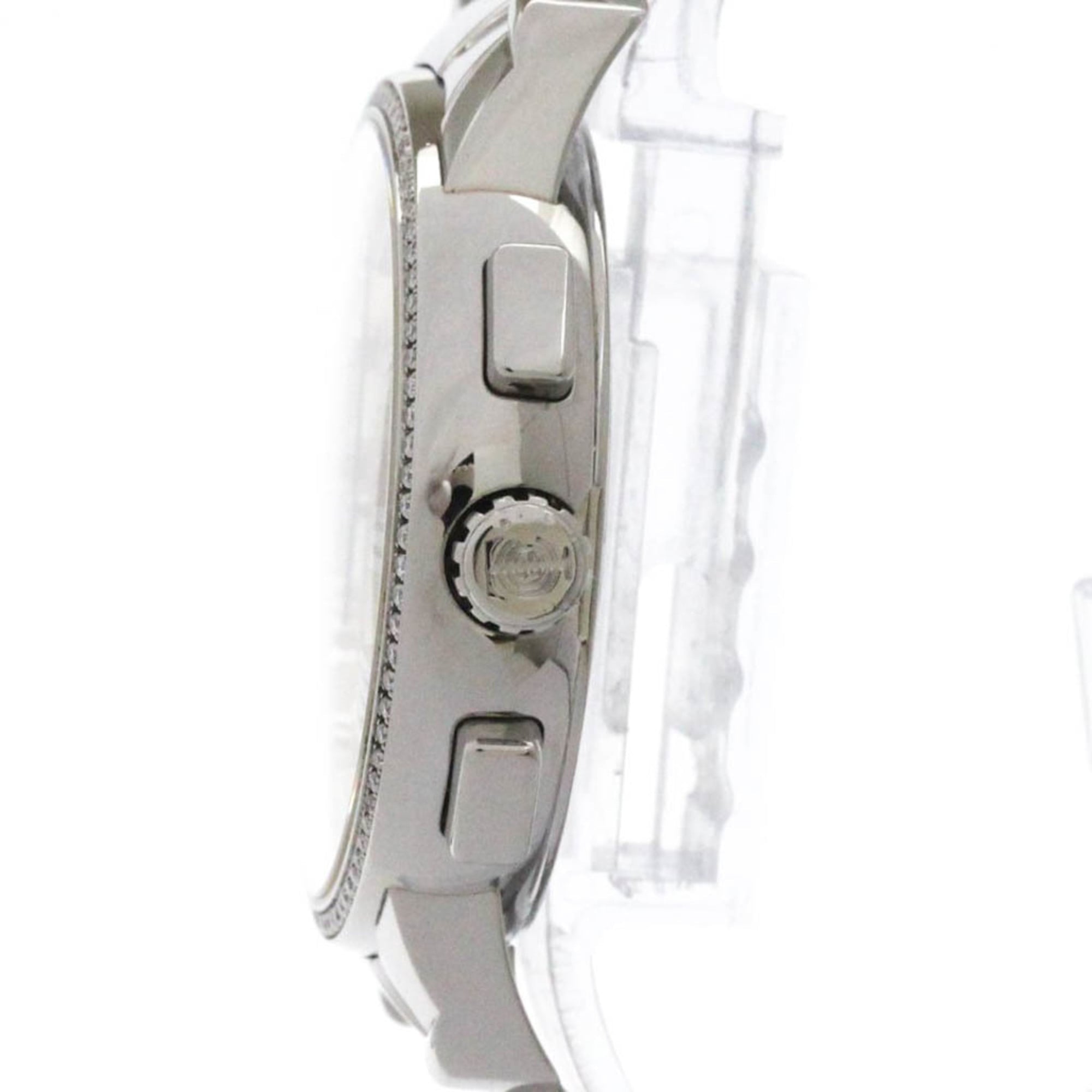 Tiffany & Co. Atlas Dome Diamond Steel Quartz Mens Watch — T33989555