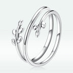 925 Sterling Silver Oxidized Ring for Women