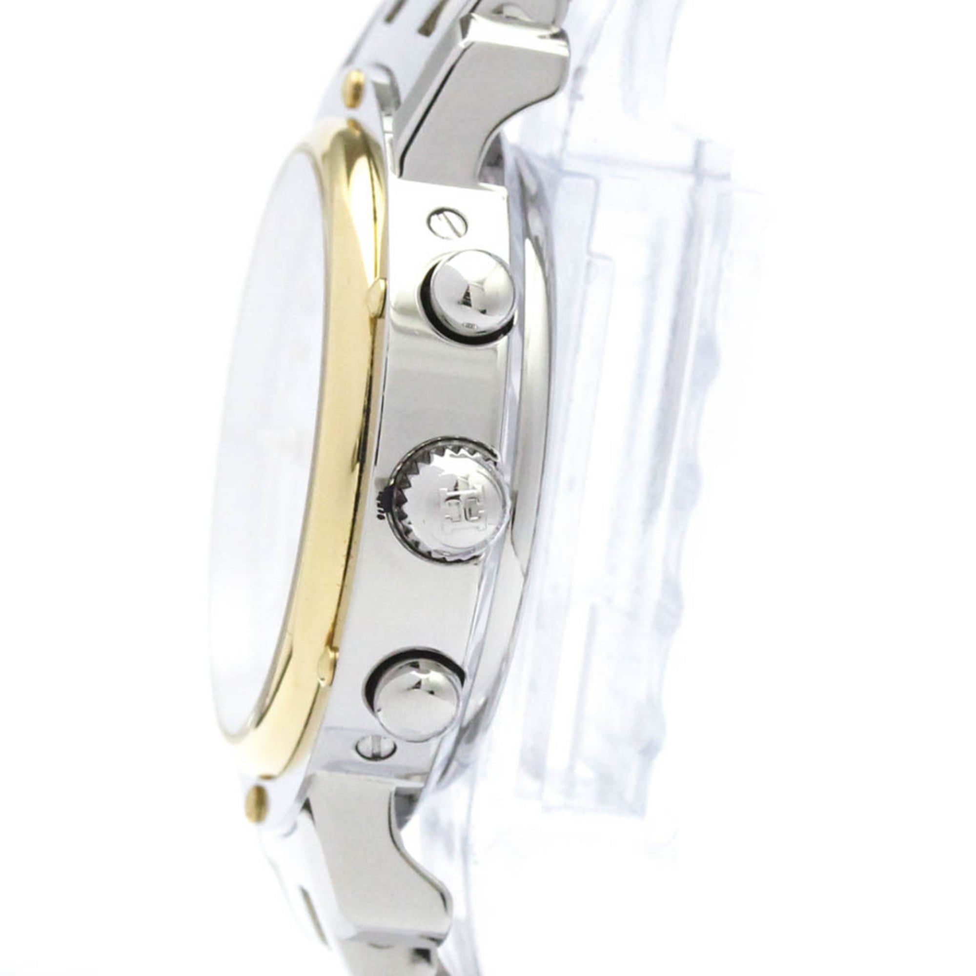Hermès Clipper Chronograph Gold Plated Steel Ladies Watch — HCL1320