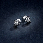 925 Sterling Silver Oxidized Silver Earrings