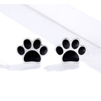 925 Sterling Silver Earrings with Enamel Finish