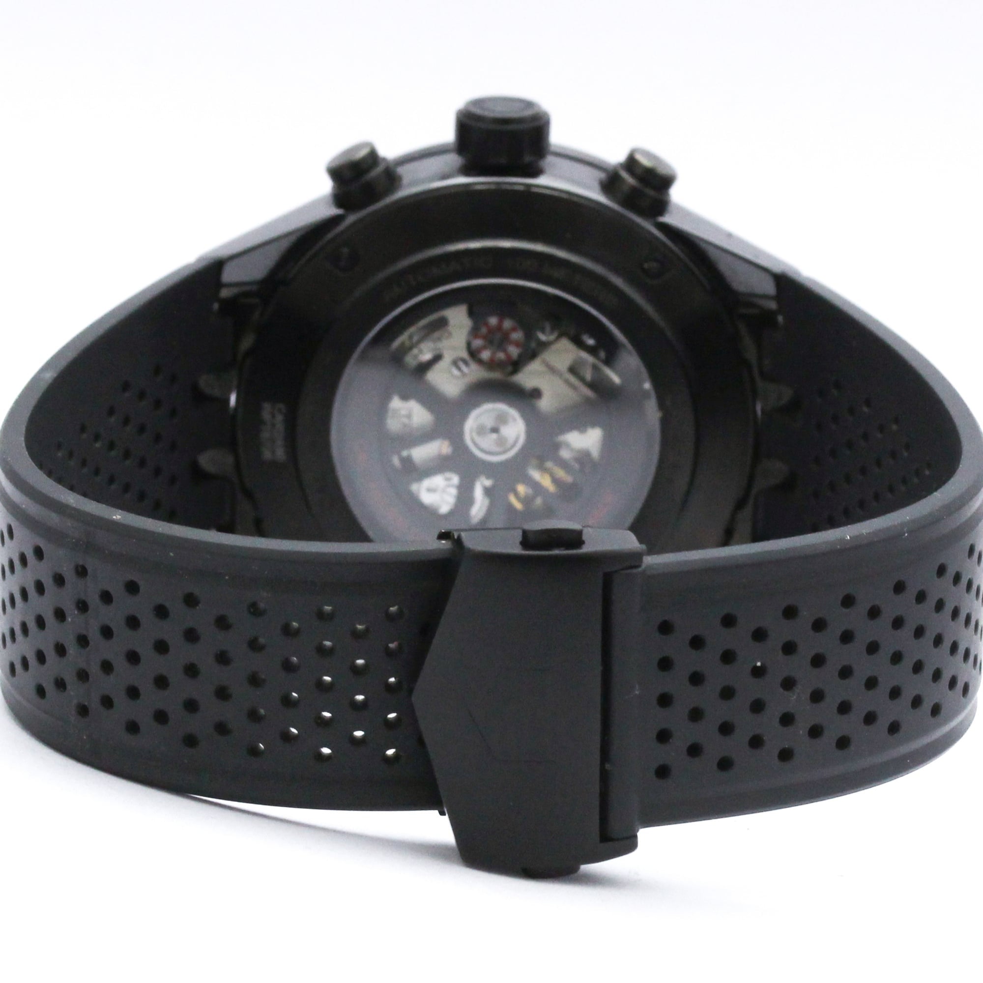 TAG Heuer Carrera Calibre Heuer 01 Skeleton Steel Mens Watch — CAR2A90.FT6071