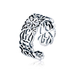 S925 Sterling Silver 0.8cm Width Ring