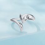 925 Sterling Silver Oxidized Silver 0.18cm Ring