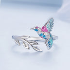925 Sterling Silver Enamel Pavé Set CZ Earrings for Women - 1.6mm