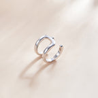 925 Sterling Silver Earrings 1.2*0.8cm with Platinum Plating for Women