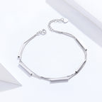925 Sterling Silver Bracelet 20cm for Women