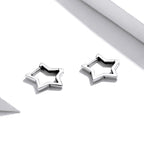 925 Sterling Silver Earrings 1.5cm x 1.7cm for Women