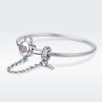 925 Sterling Silver Bracelet 17cm for Women