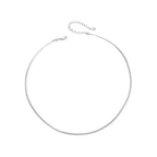 925 Sterling Silver Necklaces for Women - Length 400mm