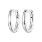 925 Sterling Silver & White Gold Plated Earrings for Women
