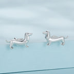 925 Sterling Silver Oxidized Silver Earrings