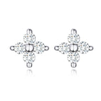 925 Sterling Silver CZ Earrings for Women