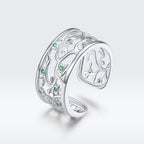 S925 Sterling Silver Pavé Setting CZ Ring