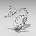 925 Sterling Silver White Gold Plated Rings