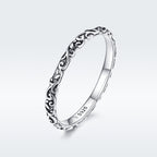 925 Sterling Silver Size 6.0 Ring for Women