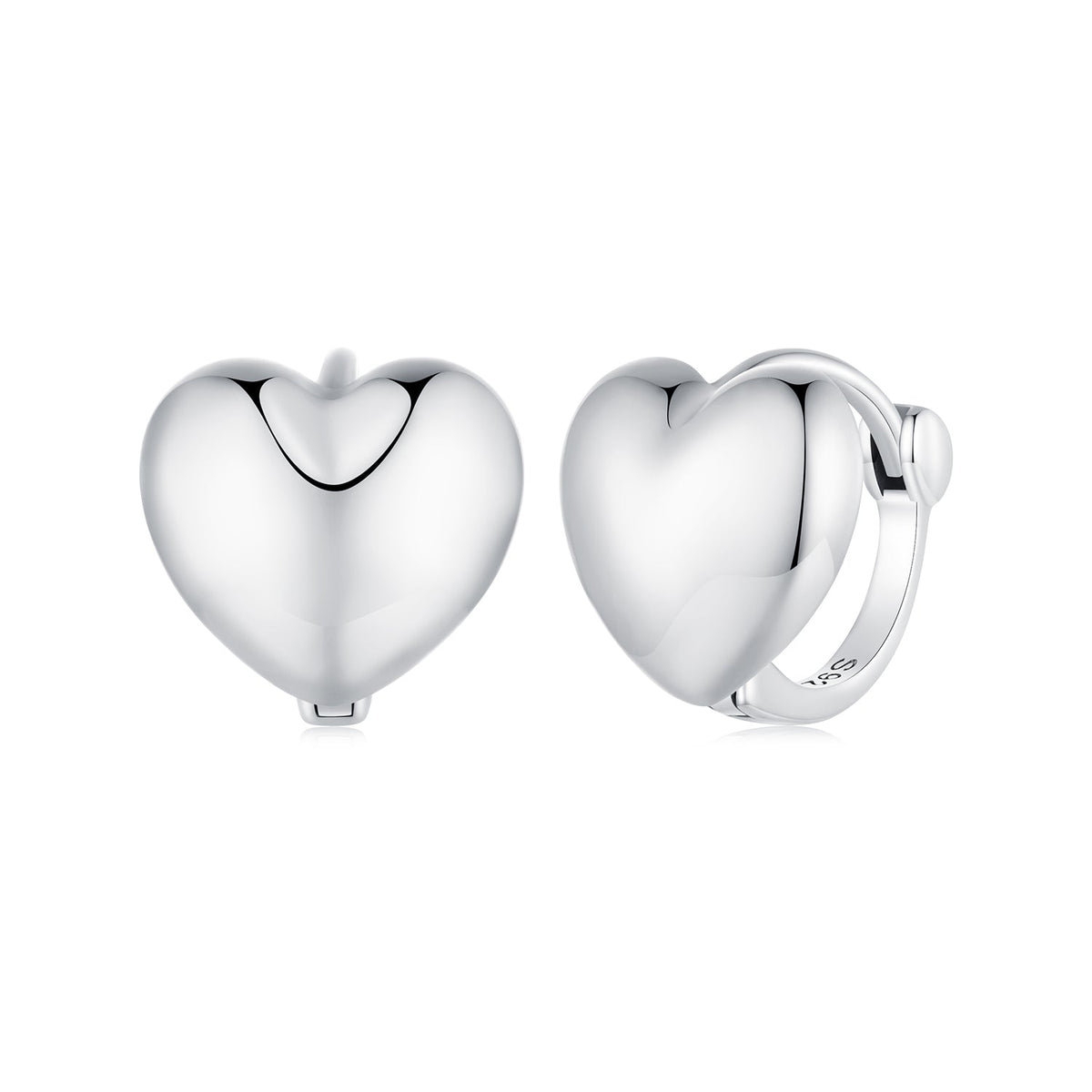 S925 Oxidized Silver 11mm Earrings for Women
