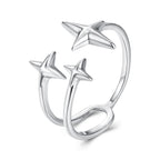 925 Sterling Silver Oxidized Silver Ring for Women