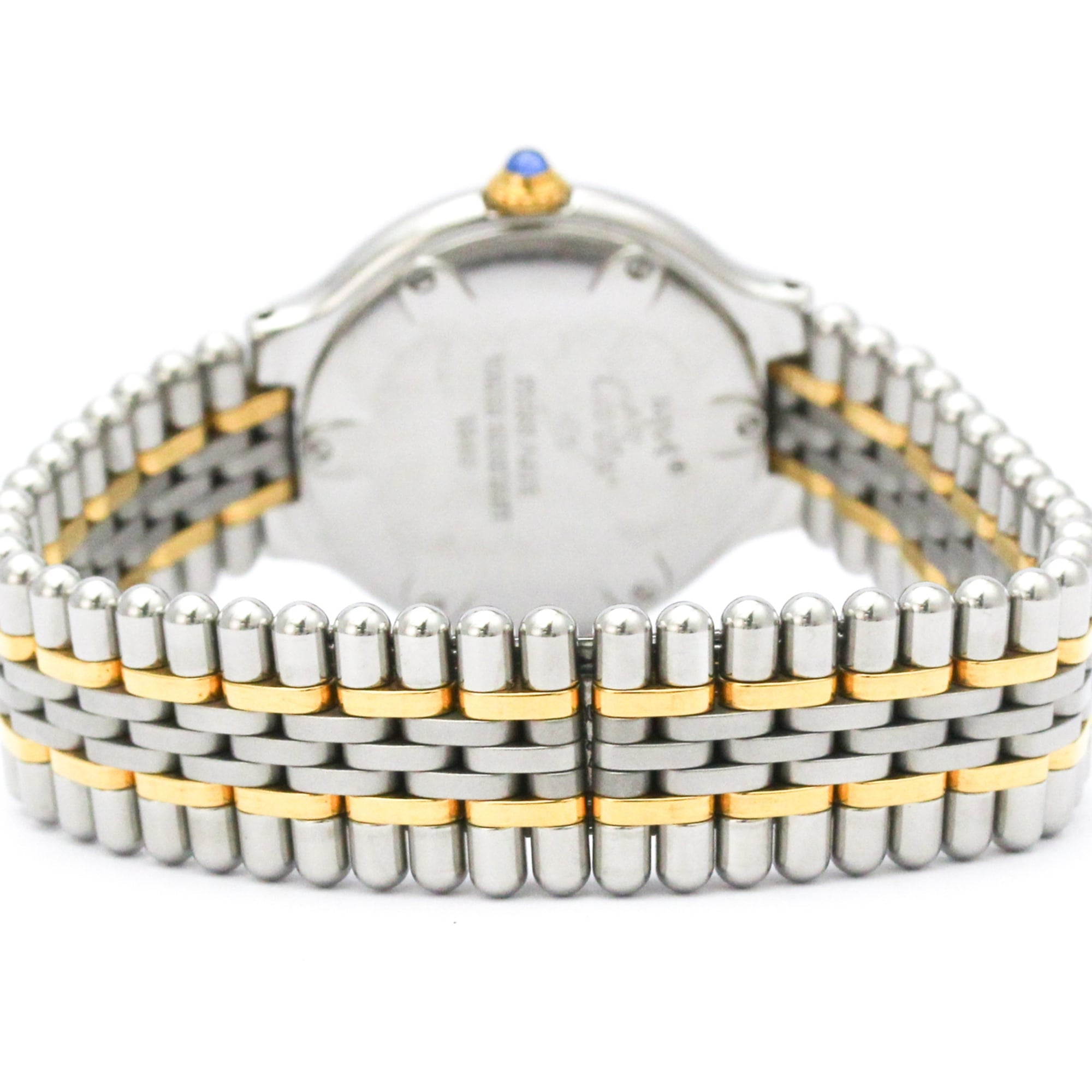 Cartier Must 21 Gold Plated Steel Quartz Ladies Watch — W10073F4
