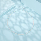 925 Sterling Silver White Gold Plated Necklace with Quality Shell Pearl for Women