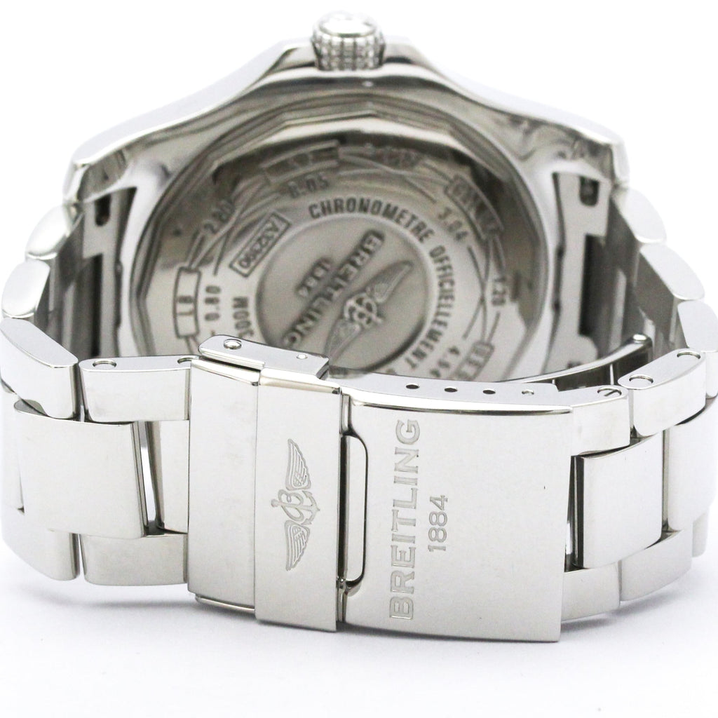 Breitling Avenger II GMT Steel Automatic Mens Watch — A32390-BA