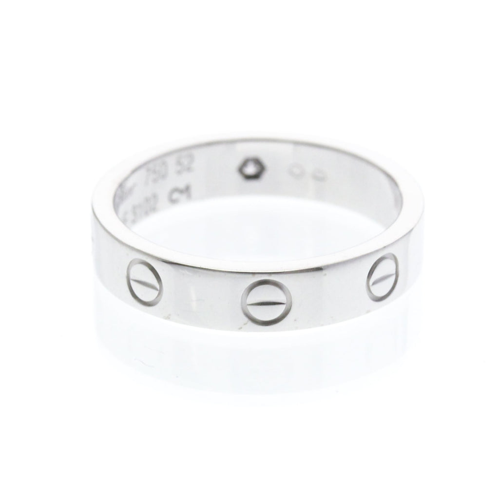 Cartier Mini Love Ring — White Gold, Same Old Promise