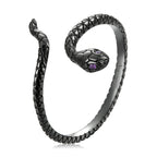 S925 Sterling Silver Black Gold Plated Pavé Setting CZ Ring