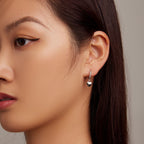 S925 Sterling Silver Earrings for Women with Platinum Plating