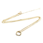 Cartier Baby Trinity Necklace — Three Golds, One Idea